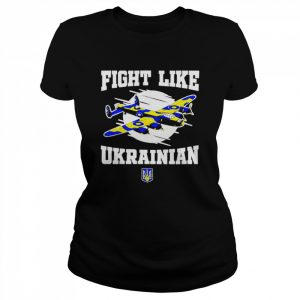 Fight Like Ukrainian T-Shirt Classic Women's T-shirt