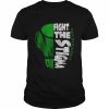 Fight The Stigma Mental Health Awareness Green Ribbon T-Shirt Classic Men's T-shirt