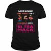 Flamingo beach summer Trump ultra maga crowd 4th july maga  Classic Men's T-shirt