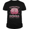 Flamingo mommamingo like a normal momma only more awesome  Classic Men's T-shirt