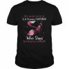 Flamingo my spirit animal is a grumpy flamingo who slaps annoying people  Classic Men's T-shirt