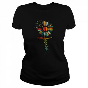 Flower Jesus Shirt Classic Women's T-shirt