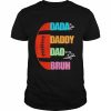 Football dada dad daddy bruh fathers day 2022  Classic Men's T-shirt