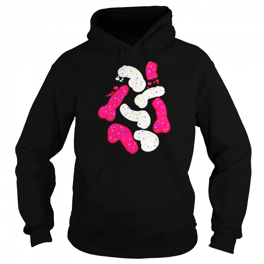 Frosted Peens Crackers  Unisex Hoodie