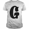 Fun Letter G Alphabet Teacher KindergartenShirt Classic Men's T-shirt