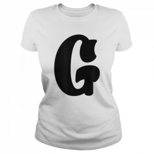 Fun Letter G Alphabet Teacher KindergartenShirt Classic Women's T-shirt