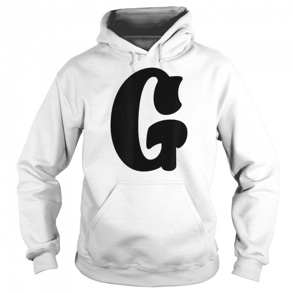 Fun Letter G Alphabet Teacher KindergartenShirt Unisex Hoodie