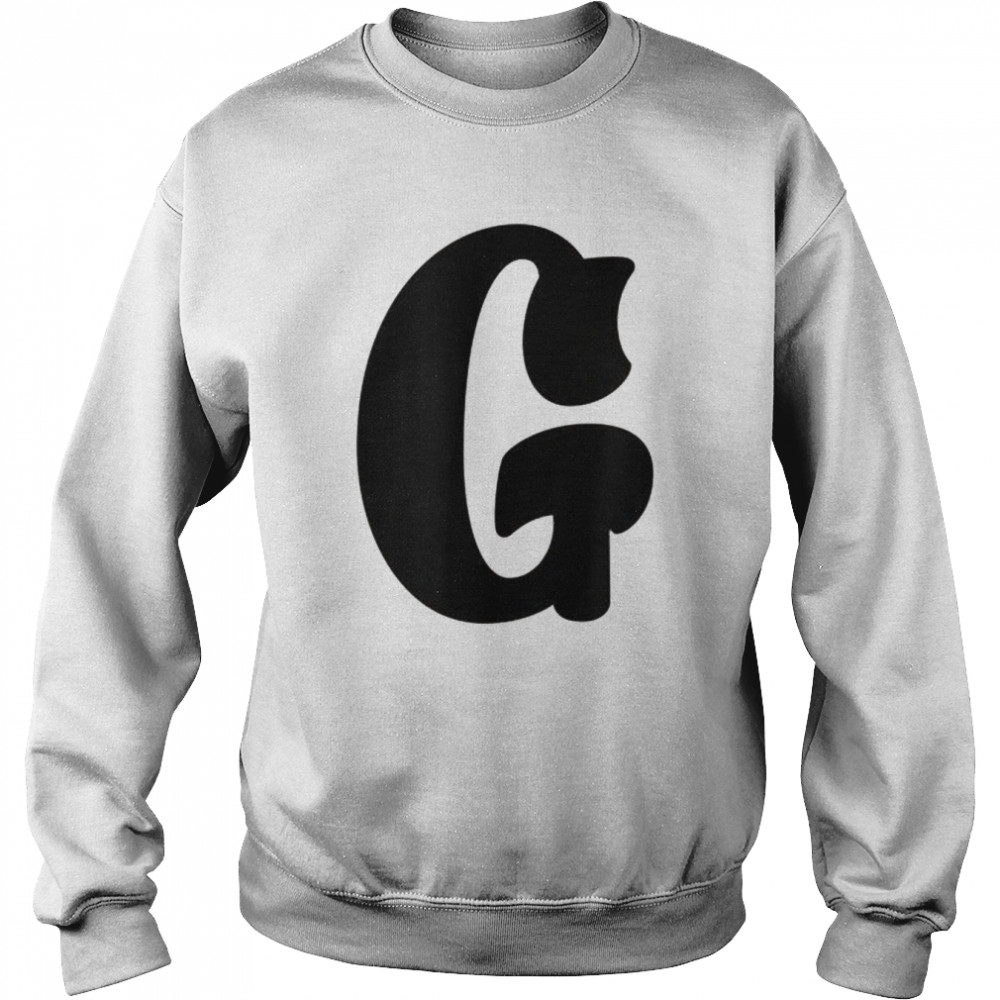 Fun Letter G Alphabet Teacher KindergartenShirt Unisex Sweatshirt