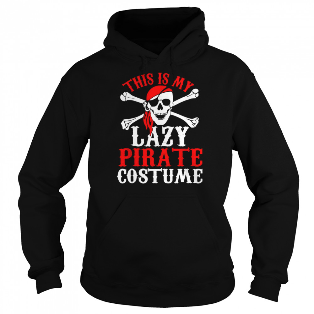 Funny Halloween Pirate Clothes Costume  Unisex Hoodie