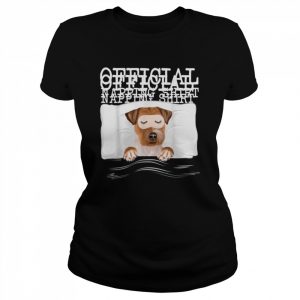 Funny Official Napping Sleeping Russell Terrier Shirt Classic Women's T-shirt