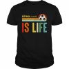 Futbol Is Life Football Soccer VintageShirt Shirt Classic Men's T-shirt