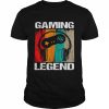 Gaming Legend PC Gamer Video Games BoysnagerShirt Shirt Classic Men's T-shirt