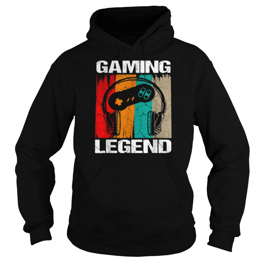 Gaming Legend PC Gamer Video Games BoysnagerShirt Shirt Unisex Hoodie