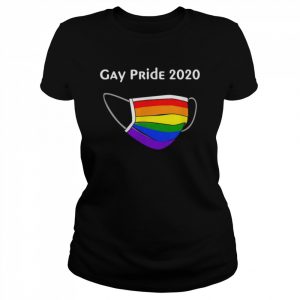 Gay Pride 2020 rainbow mask Shirt Classic Women's T-shirt