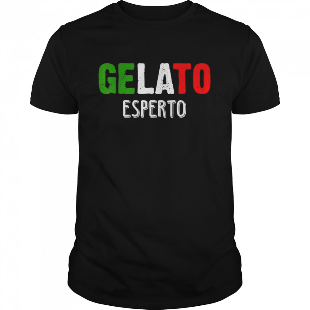 Gelato Esperto Eismanufaktur Ice Cream SellerShirt Shirt