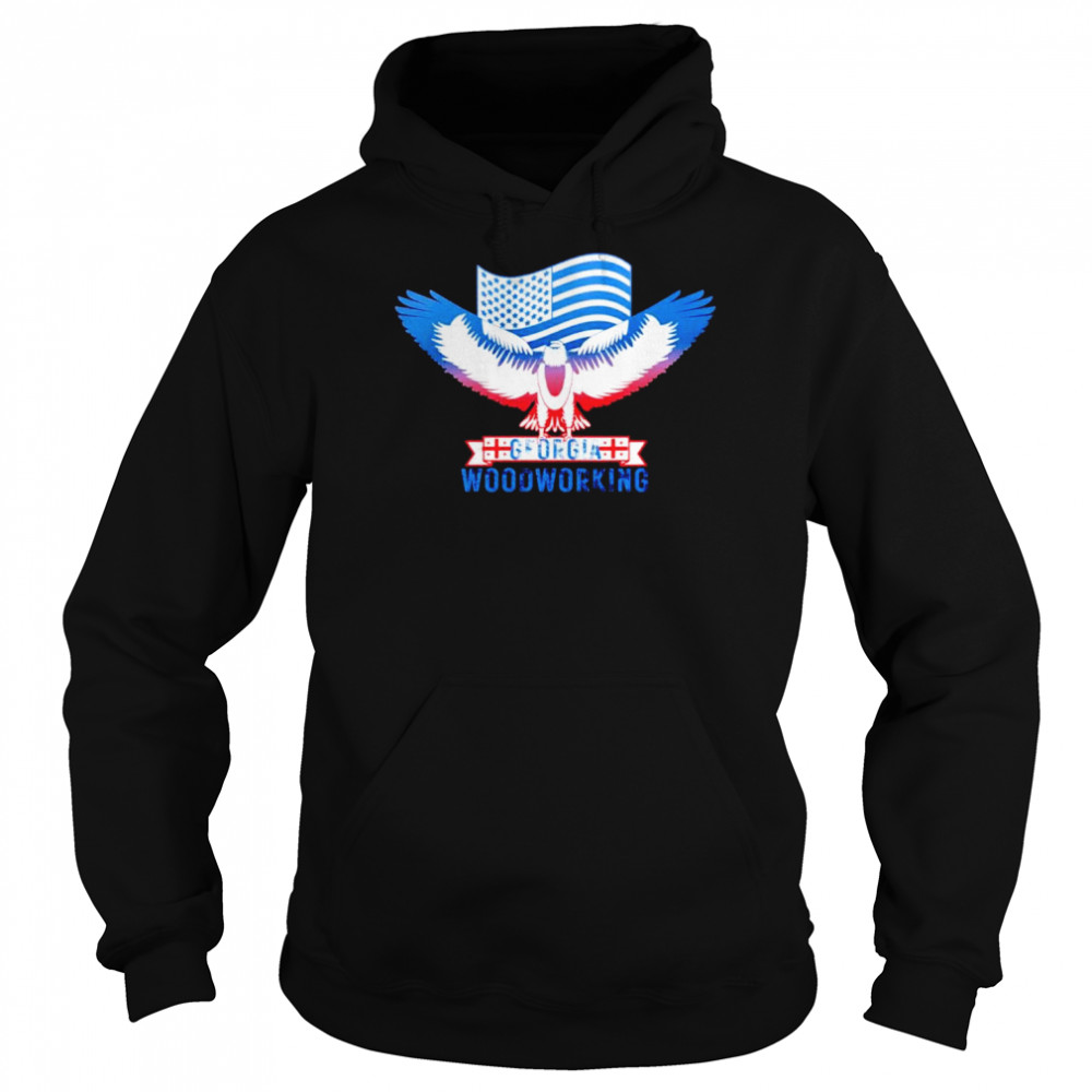 Georgia Woodworking eagle  Unisex Hoodie