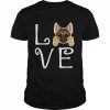 German Shepherd Love Dog Owner German Shepherd Puppy Shirt Classic Men's T-shirt