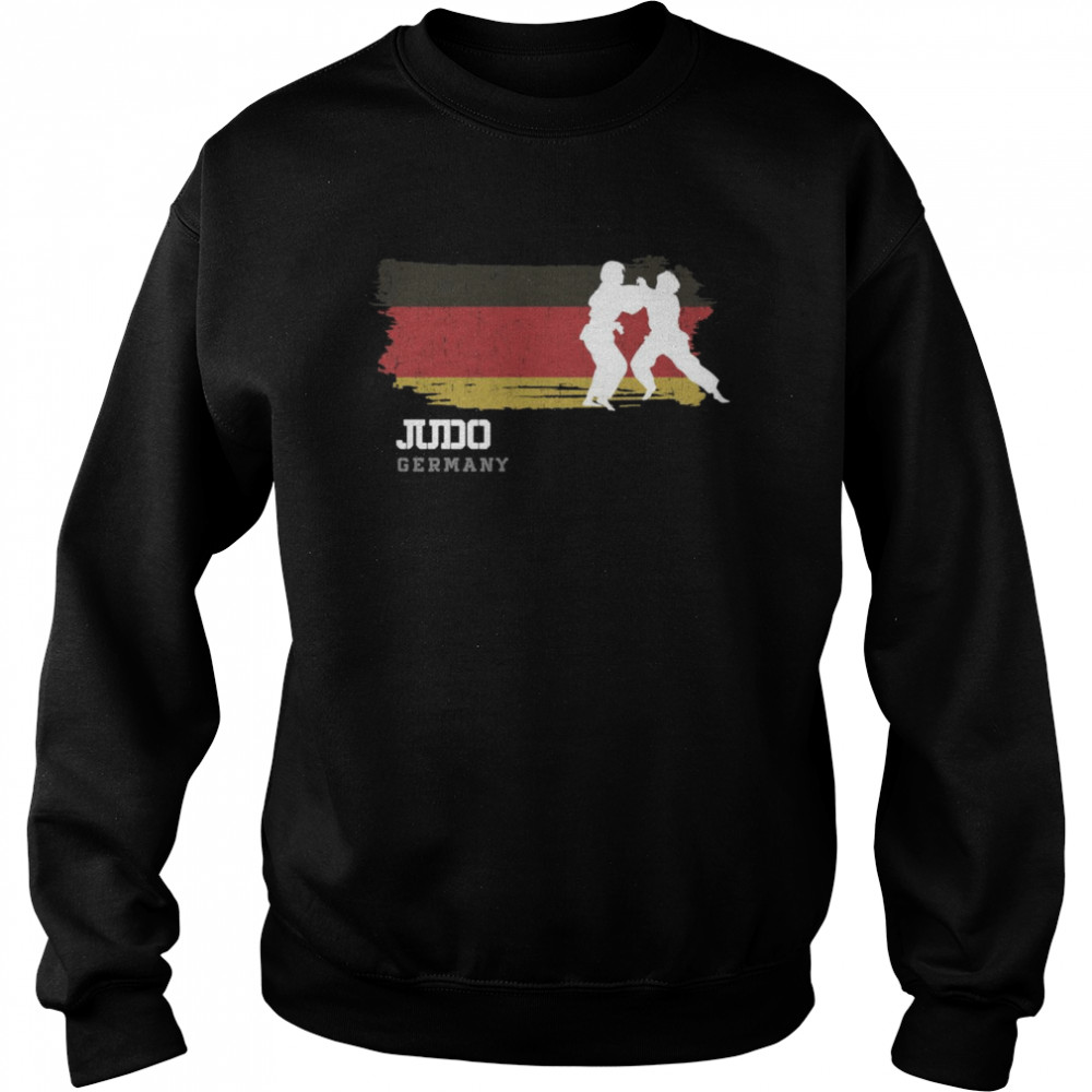 Germany Judo Fighter Martial Arts Judoka Judo Shirt Unisex Sweatshirt