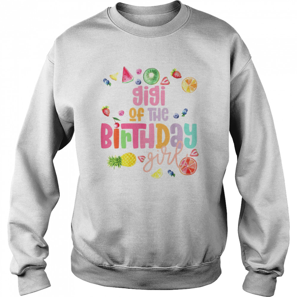 Gigi Twotii Frutti 2YearOld Fruit Tropical BirthdayShirt Unisex Sweatshirt