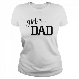 Girl Dad heart Father’s Day 2022 T- Classic Women's T-shirt