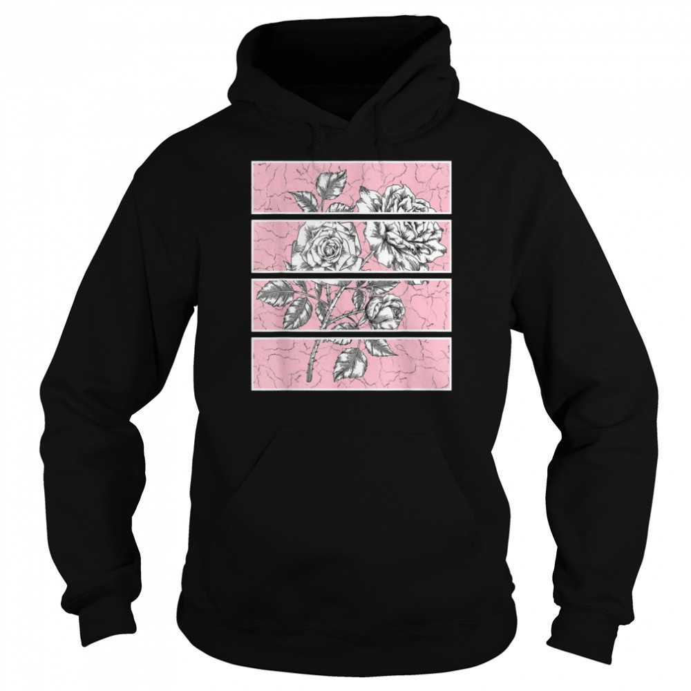 Goth Punk Fairycore Roses Pink Grunge AestheticShirt Shirt Unisex Hoodie