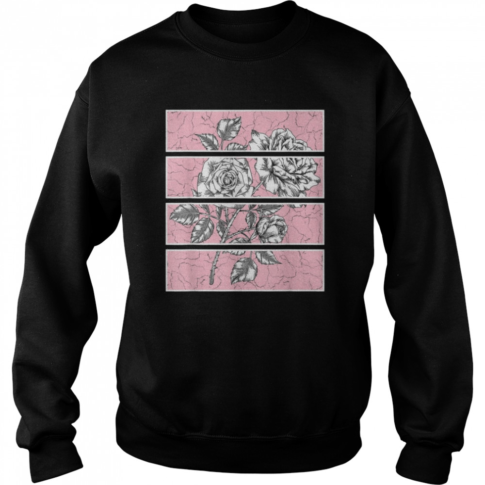 Goth Punk Fairycore Roses Pink Grunge AestheticShirt Shirt Unisex Sweatshirt