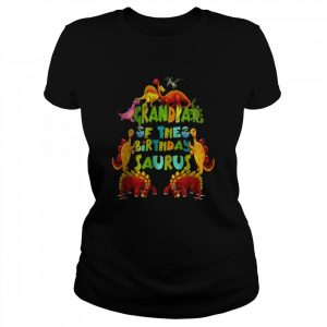 Grandpa of the Birthday Saurus Rex T-Shirt Classic Women's T-shirt