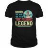 Grandpa the man the myth the fishing legend  Classic Men's T-shirt