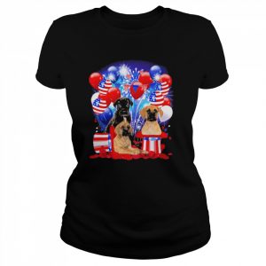 Great Dane Balloons Fireworks Shirt Classic Women's T-shirt