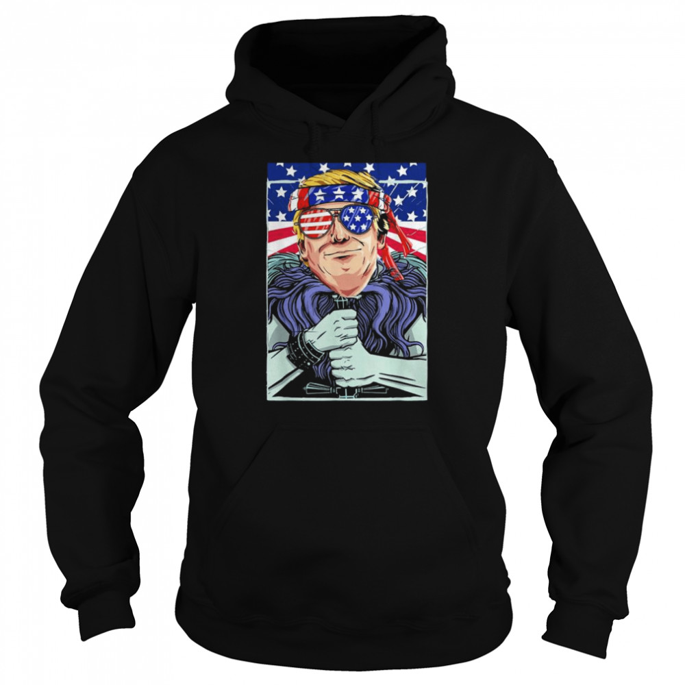 Great maga king American maga Trump ultra maga crowd 4th of july  Unisex Hoodie