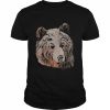 Grizzly Bear Motif Art Print Animal with Nordic BearShirt Shirt Classic Men's T-shirt