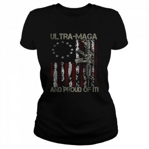 Gun USA Flag Patriots Ultra MAGA And Proud Of It T-Shirt Classic Women's T-shirt