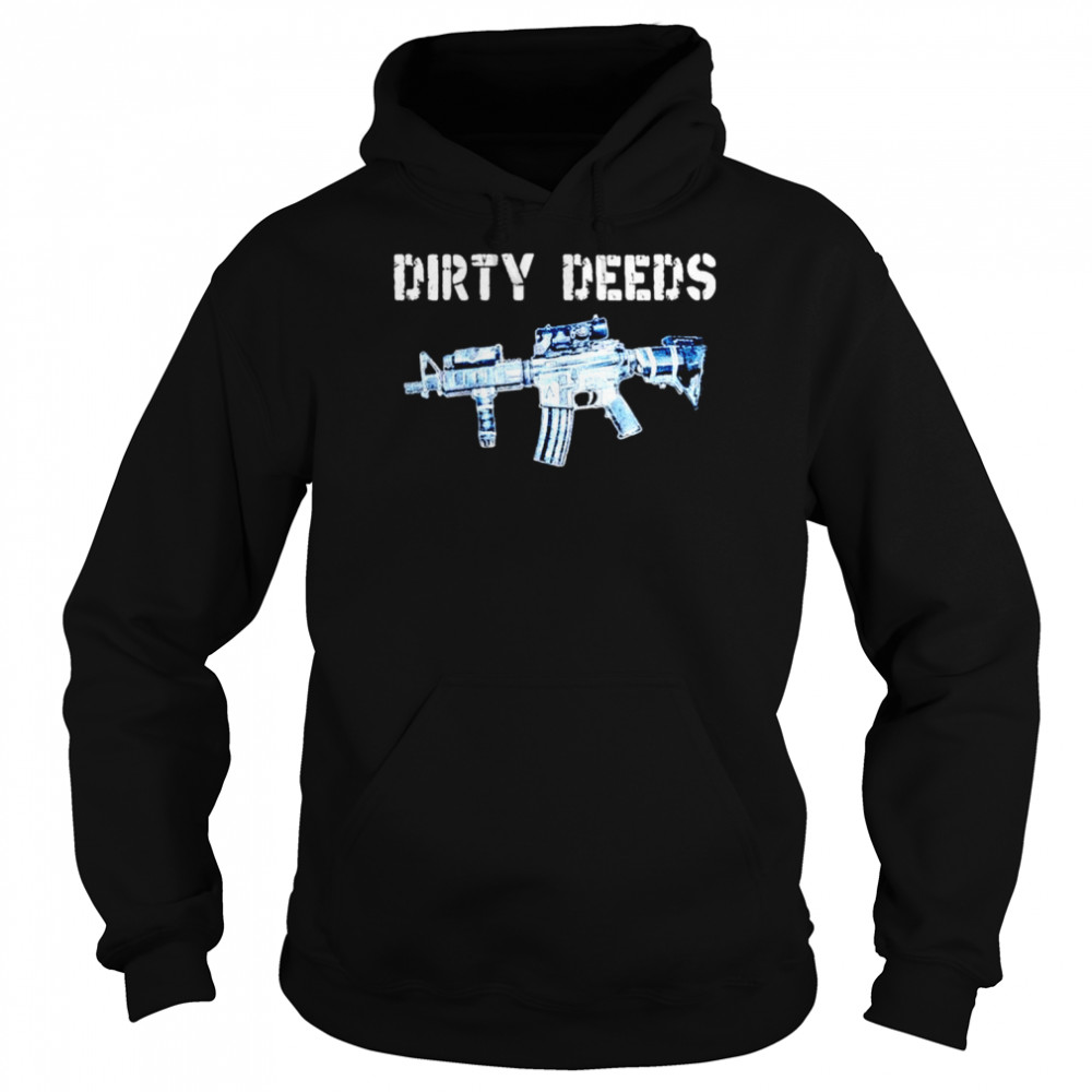 Gun dirty deeds  Unisex Hoodie