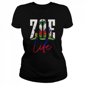 Haiti Flag Zoe Haitian Life Pride Vintage HaitiShirt Shirt Classic Women's T-shirt