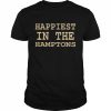 Happiest in the hamptons  Classic Men's T-shirt