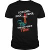 Hei scissors rock paper throat punch I hei chicken win  Classic Men's T-shirt