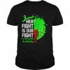 Her fight is our fight mental health awareness  Classic Men's T-shirt