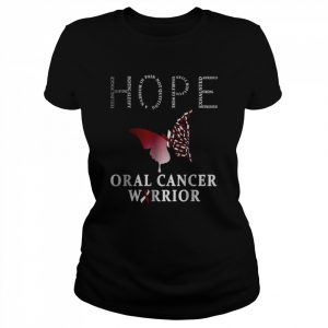 Hope Oral Cancer Warrior T-Shirt Classic Women's T-shirt