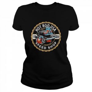 Hot rod usa classic muscle car cartoon 2022  Classic Women's T-shirt