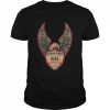 Hupa Native American Indian Born Freedom Eagle Shirt Classic Men's T-shirt