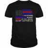 Husband Daddy Ultra Maga Trump Supporter US Flag Shirt Classic Men's T-shirt