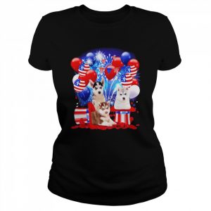 Husky Balloons Fireworks Shirt Classic Women's T-shirt