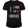 I Found My Soulmate Barracuda Fish Best Friend Shirt Classic Men's T-shirt