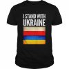 I Stand with Ukraine and Poland Flag Shirt Classic Men's T-shirt