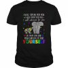 I Will Speak Fight Advocate For You Autism Awareness Present Shirt Classic Men's T-shirt