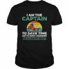 I am the Captain im always right Boat Captain Sailors Shirt Classic Men's T-shirt