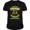 I asked god to make me a better man he sent me my grandson  Classic Men's T-shirt