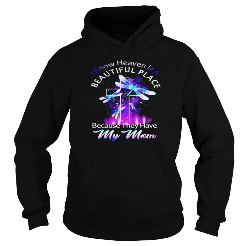 I know heaven is a beautiful place because they have my mom  Unisex Hoodie