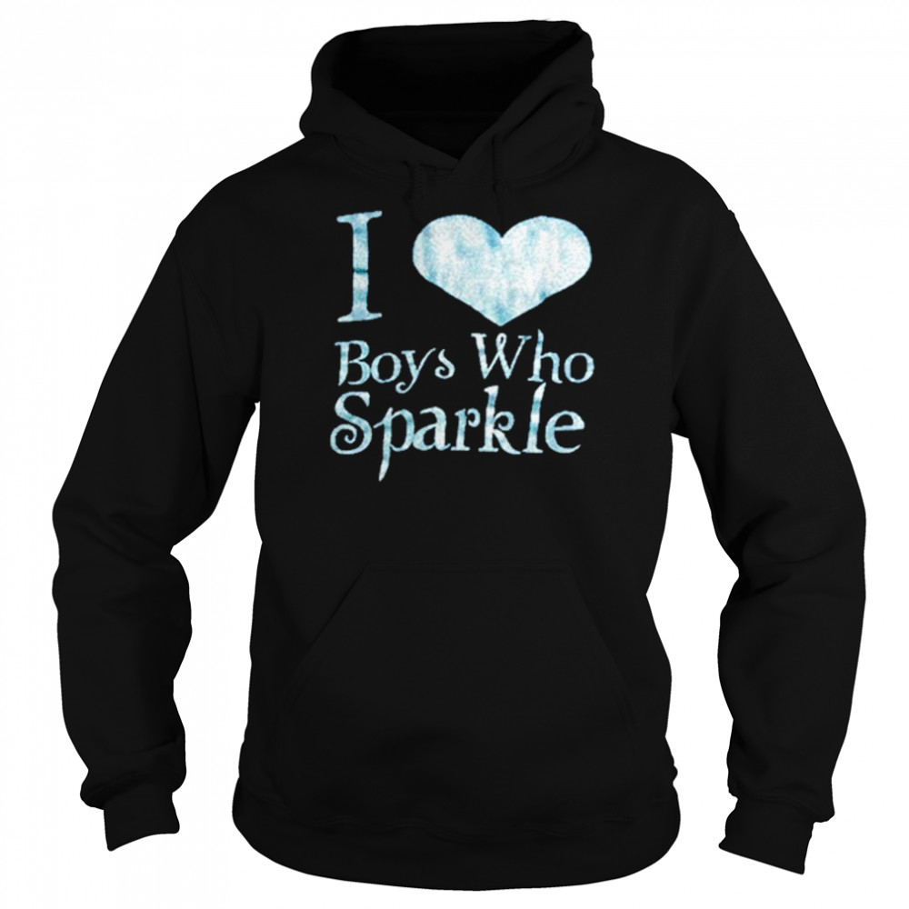 I love boys who sparkle twilight  Unisex Hoodie