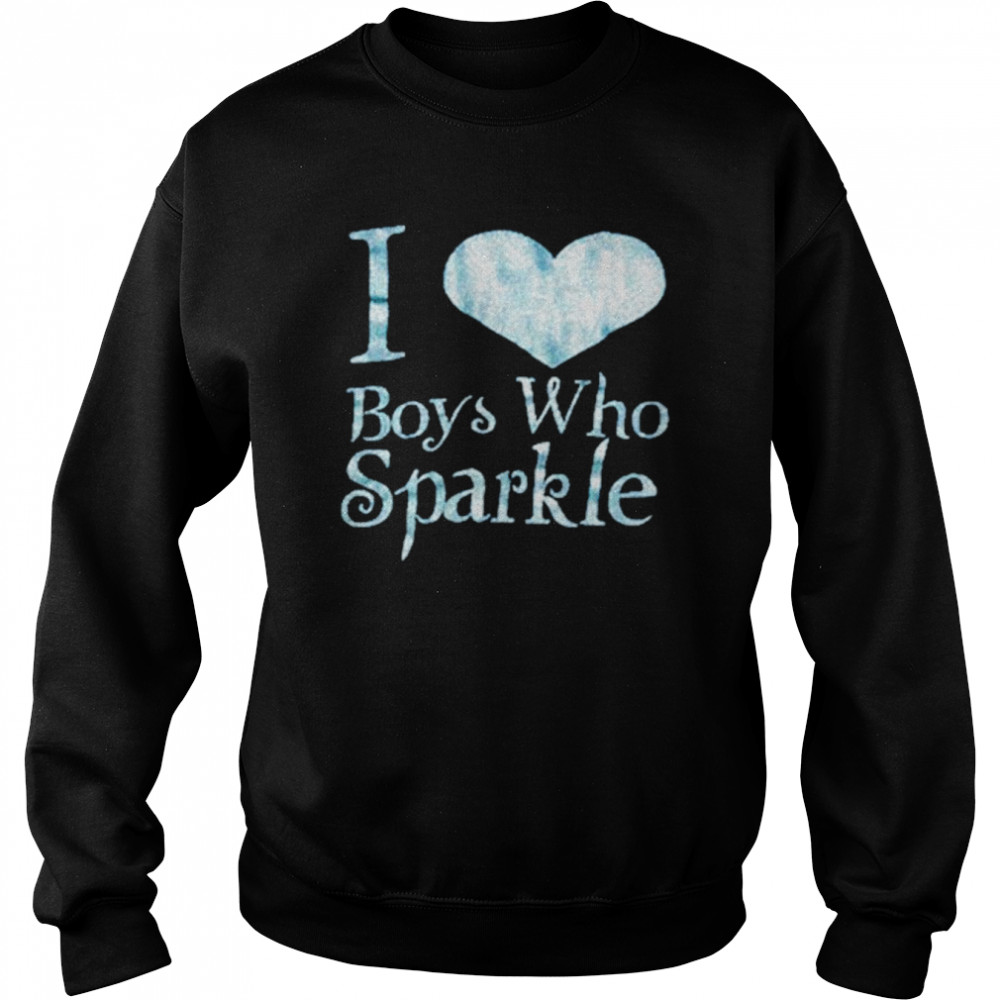 I love boys who sparkle twilight  Unisex Sweatshirt